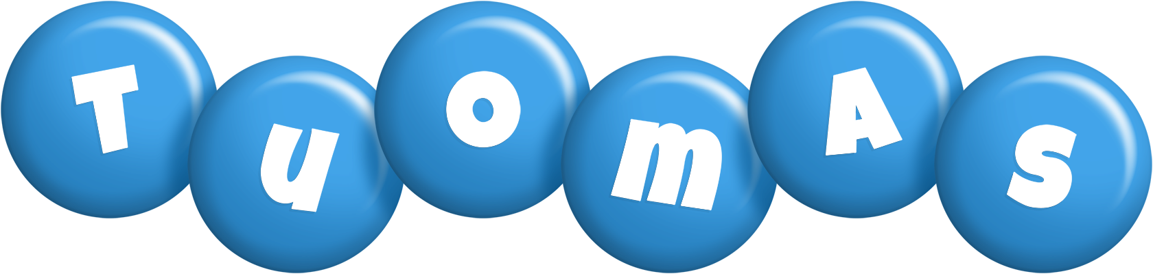 Tuomas candy-blue logo