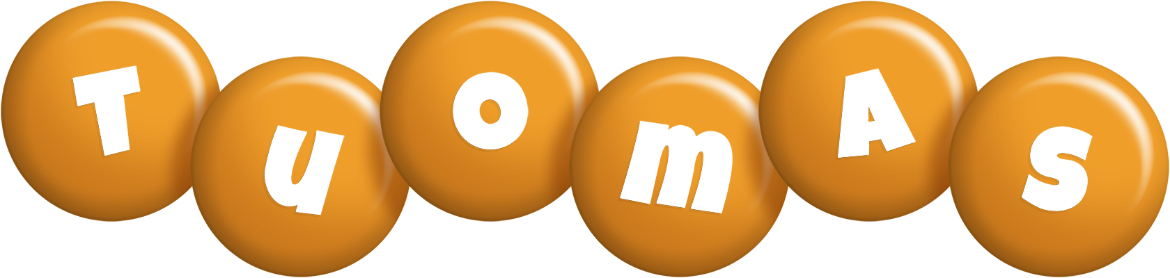 Tuomas candy-orange logo
