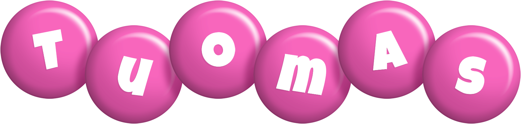 Tuomas candy-pink logo