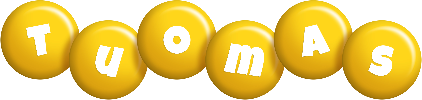 Tuomas candy-yellow logo