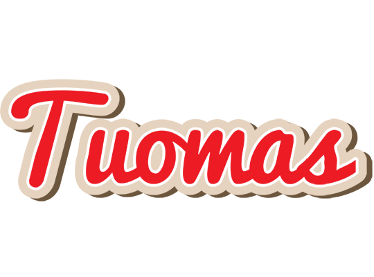 Tuomas chocolate logo