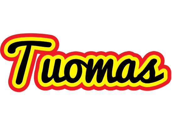 Tuomas flaming logo