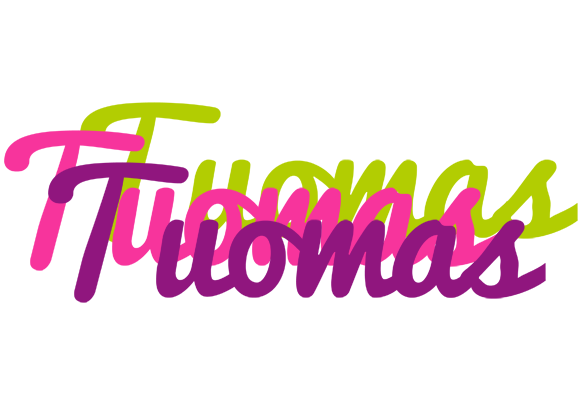 Tuomas flowers logo