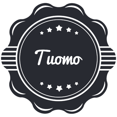 Tuomo badge logo