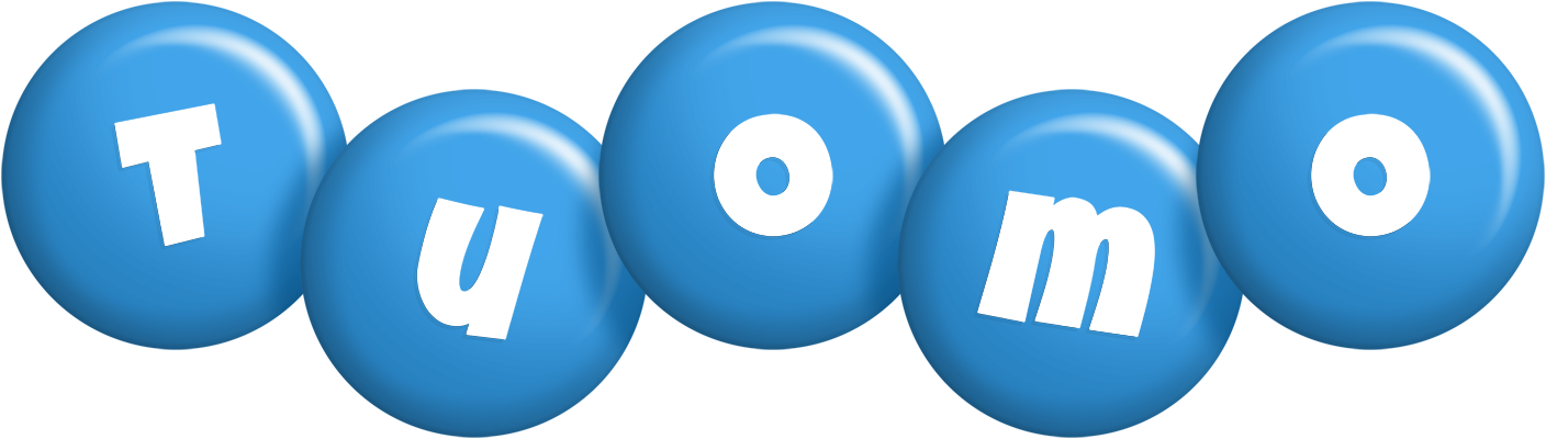 Tuomo candy-blue logo
