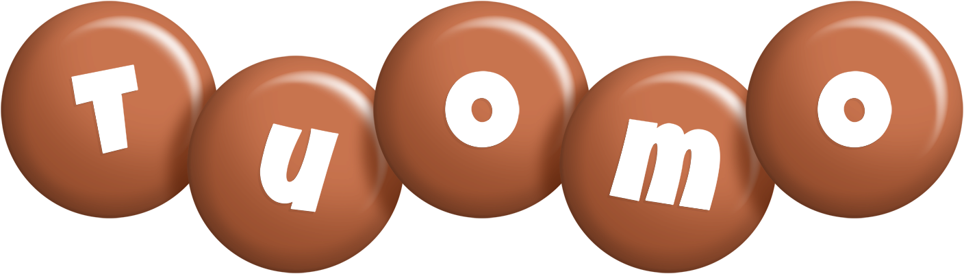Tuomo candy-brown logo