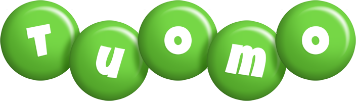 Tuomo candy-green logo