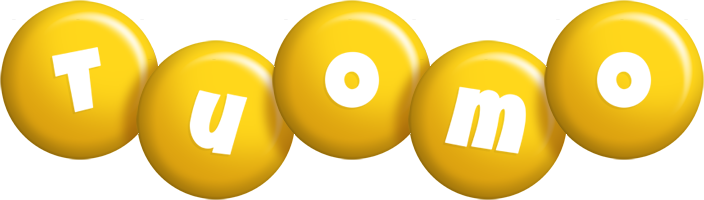 Tuomo candy-yellow logo