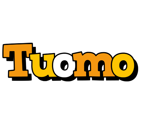 Tuomo cartoon logo