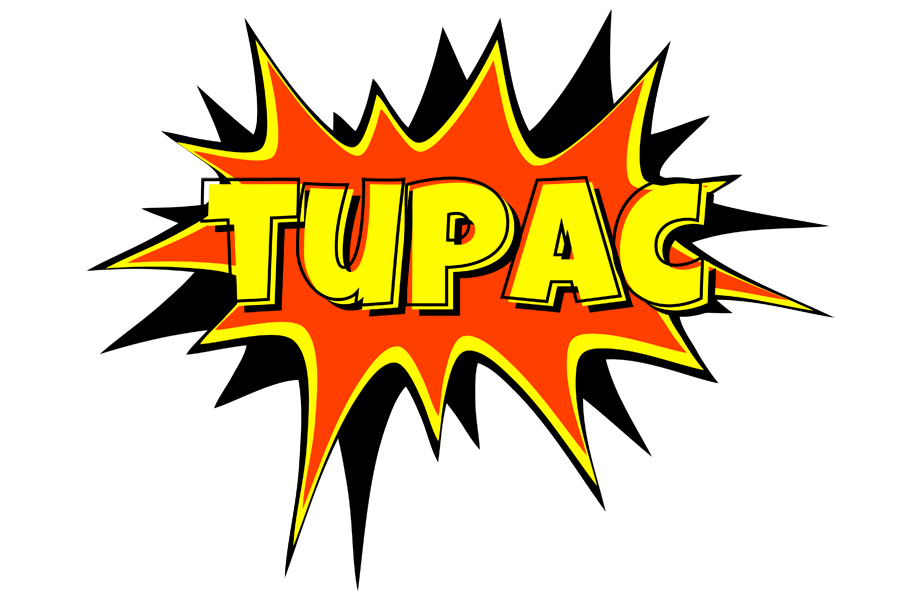 Tupac bazinga logo