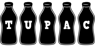 Tupac bottle logo