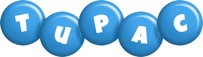 Tupac candy-blue logo