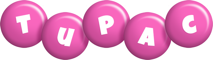 Tupac candy-pink logo