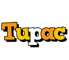 Tupac cartoon logo
