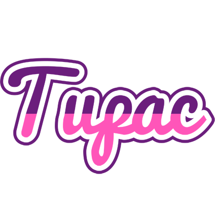 Tupac cheerful logo