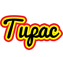 Tupac flaming logo