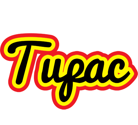 Tupac flaming logo