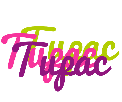 Tupac flowers logo