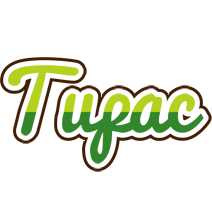 Tupac golfing logo