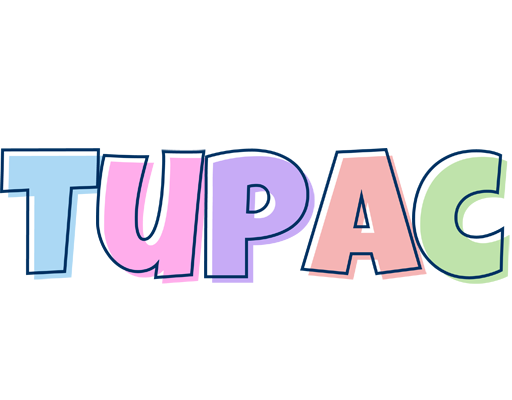 Tupac pastel logo
