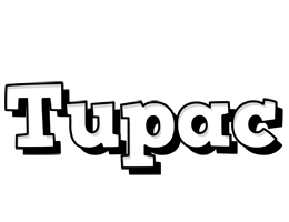 Tupac snowing logo