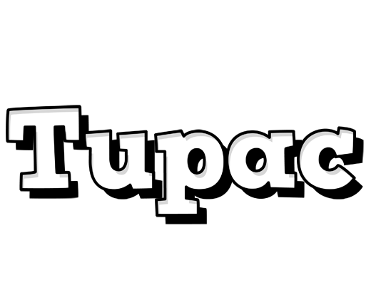 Tupac snowing logo