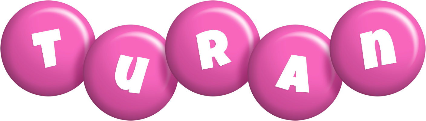 Turan candy-pink logo