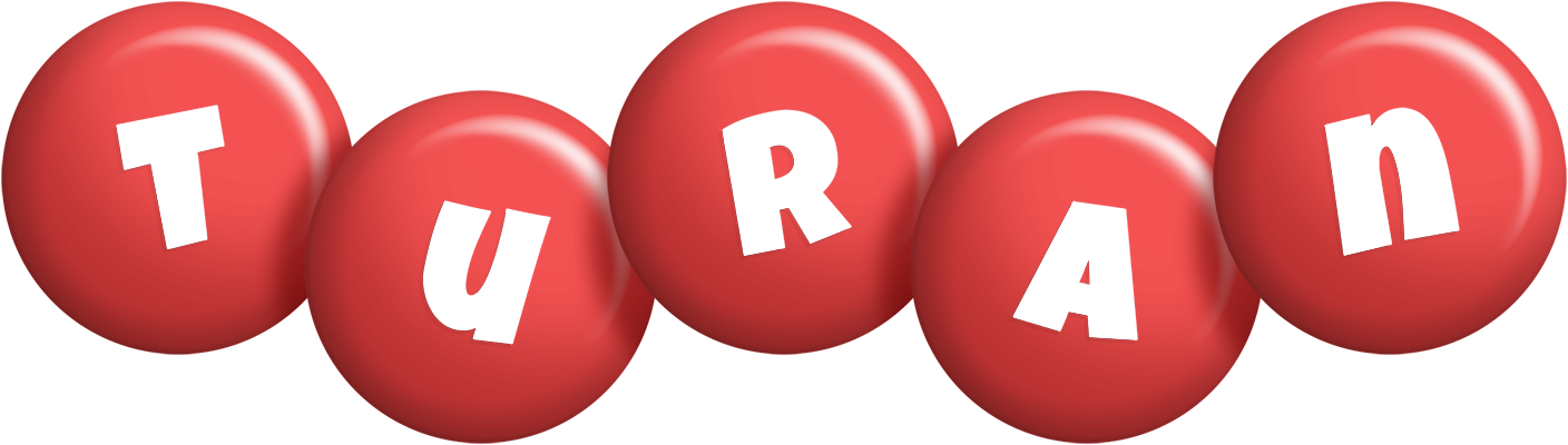 Turan candy-red logo