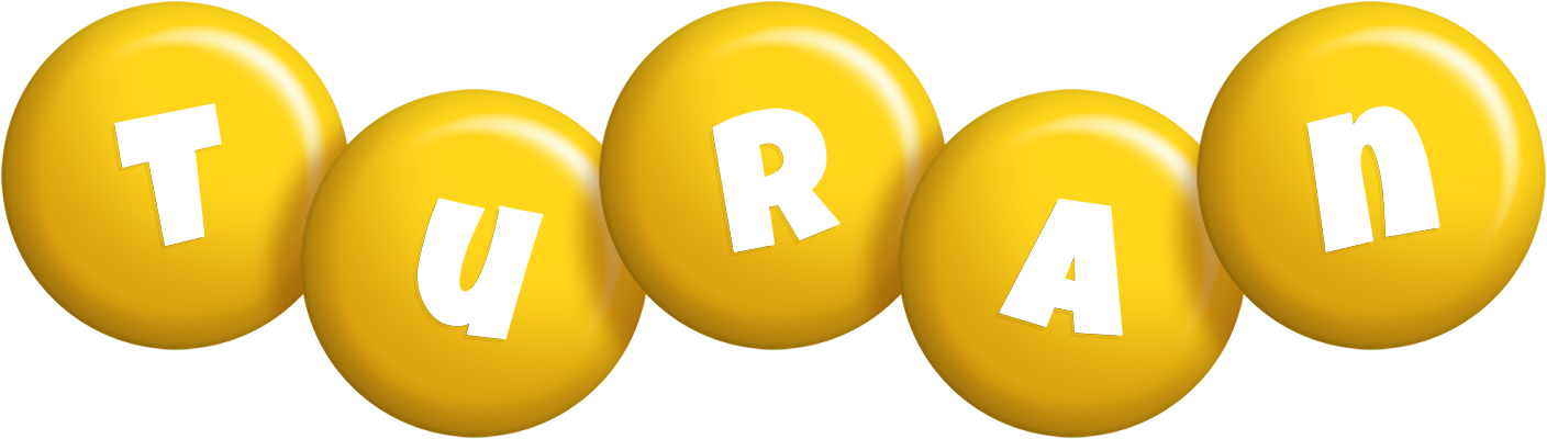 Turan candy-yellow logo