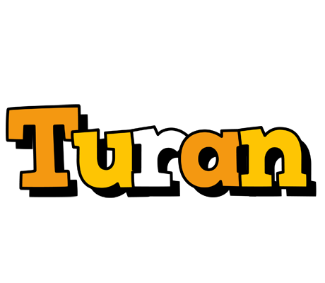 Turan cartoon logo