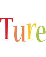 Ture birthday logo