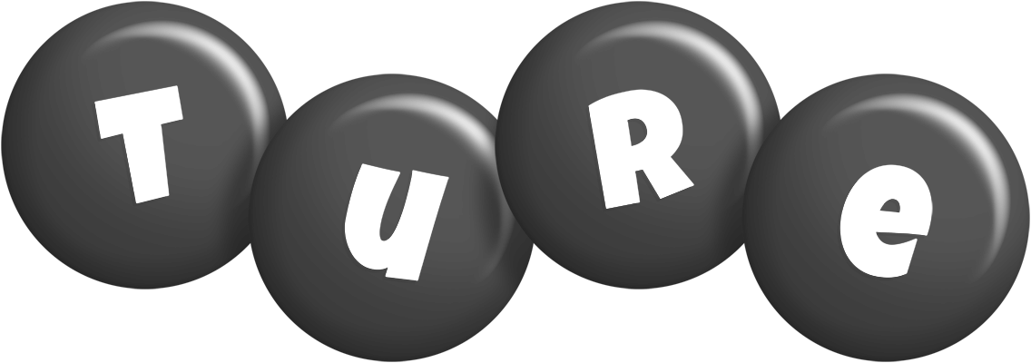 Ture candy-black logo