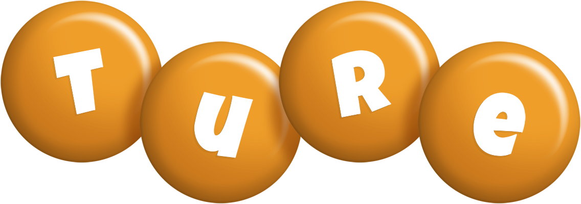 Ture candy-orange logo