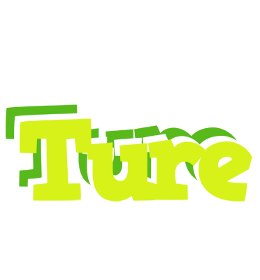 Ture citrus logo