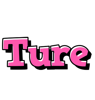 Ture girlish logo