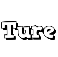 Ture snowing logo