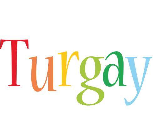 Turgay birthday logo