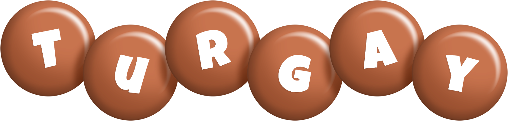 Turgay candy-brown logo