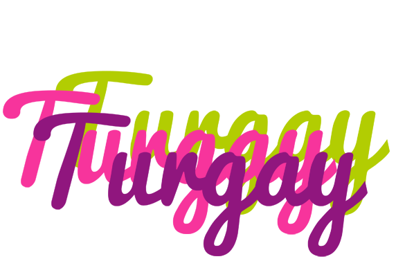 Turgay flowers logo