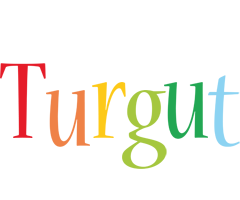 Turgut birthday logo