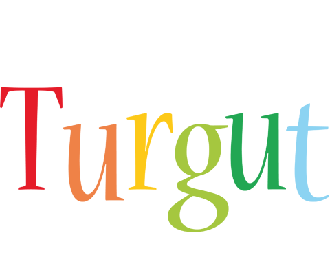 Turgut birthday logo