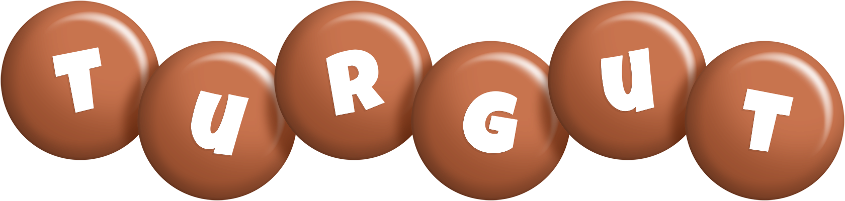 Turgut candy-brown logo