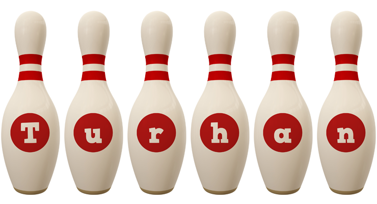 Turhan bowling-pin logo