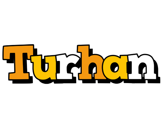 Turhan cartoon logo