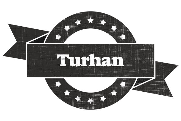 Turhan grunge logo