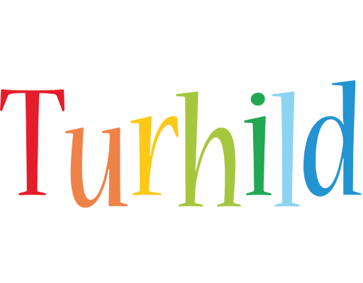 Turhild birthday logo