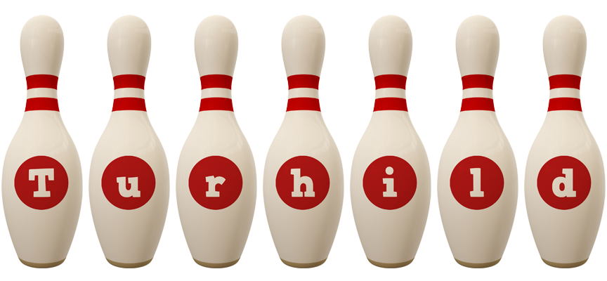Turhild bowling-pin logo