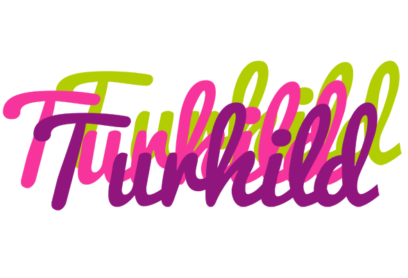 Turhild flowers logo