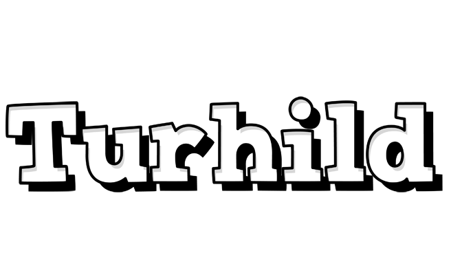 Turhild snowing logo