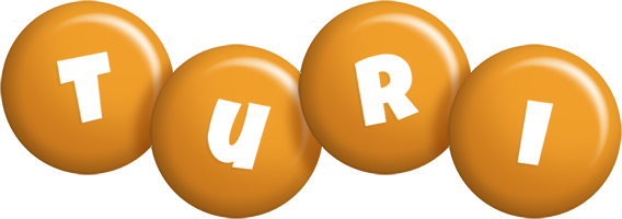 Turi candy-orange logo